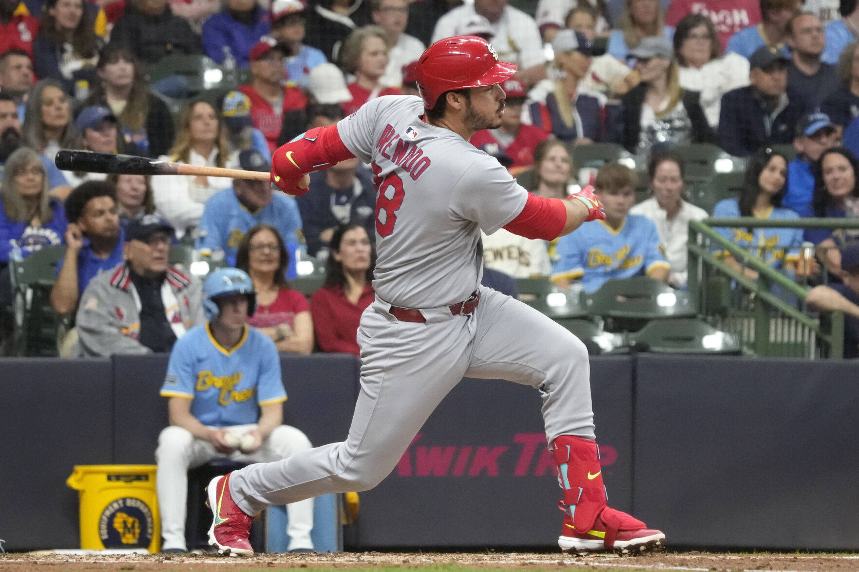 Cardinals Brewers Baseball